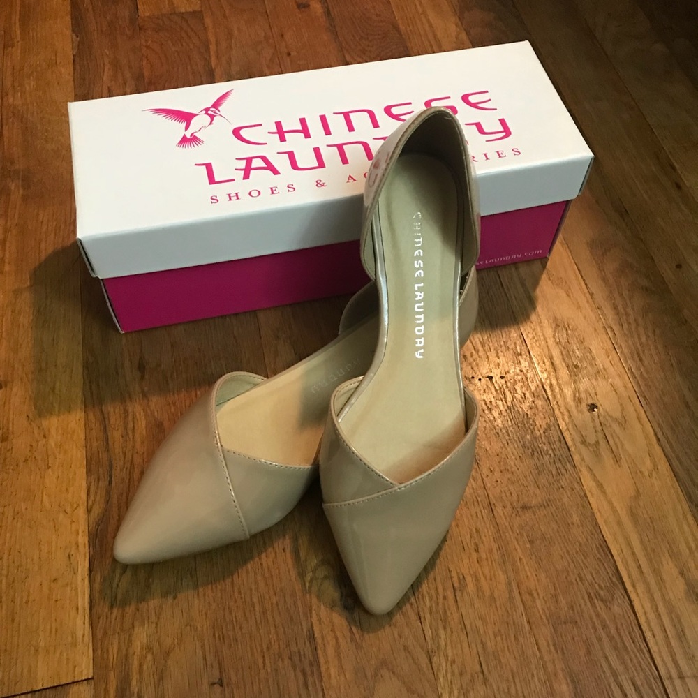 Nude Flats Size 8